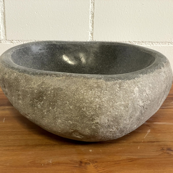 Flussstein Waschbecken A809 / 40x40